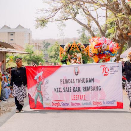 KREATIF & MERIAH KARNAVAL DESA TAHUNAN SEMARAKKAN HUT RI KE-79